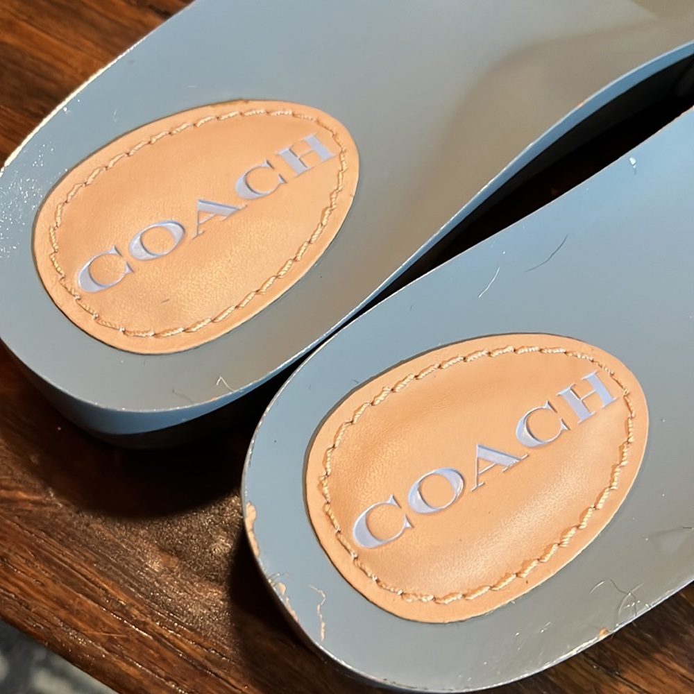 NWOT Coach Slides Sandals - size 10 - Picture 3 of 13